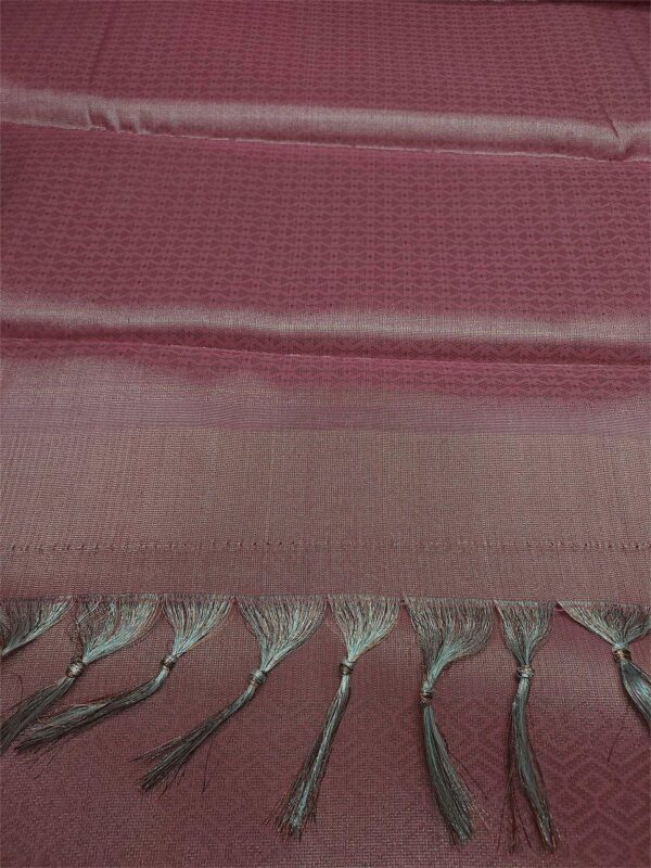 Rose Pink Premium Saree with Golden Zari