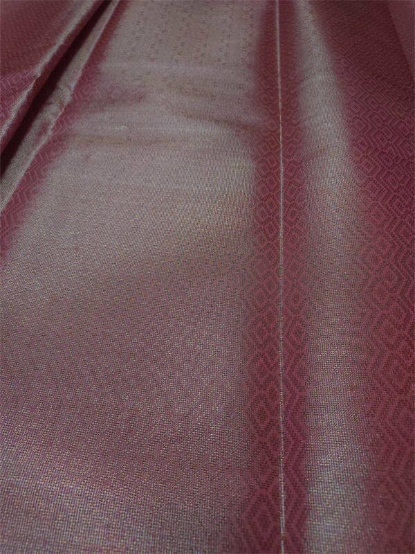 Rose Pink Premium Saree with Golden Zari