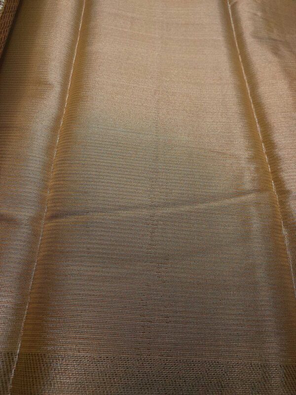 Mustard Yellow Premium Saree with Golden Zari