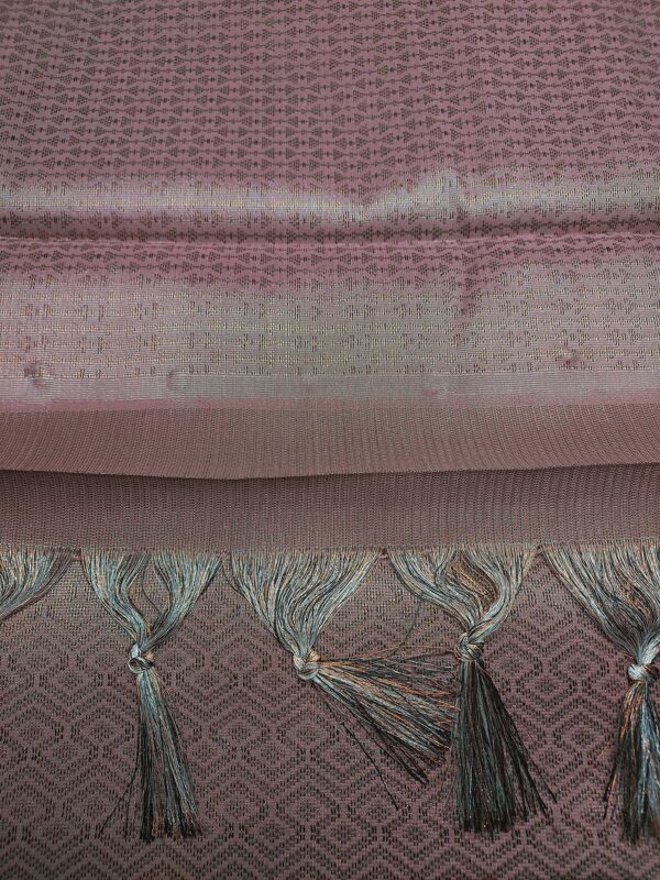 Light Pink Premium Saree with Golden Zari