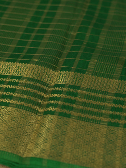 Green Viscose Georgette Saree