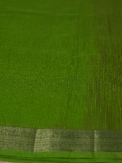 Maroon & Light Green Dual Shade Saree