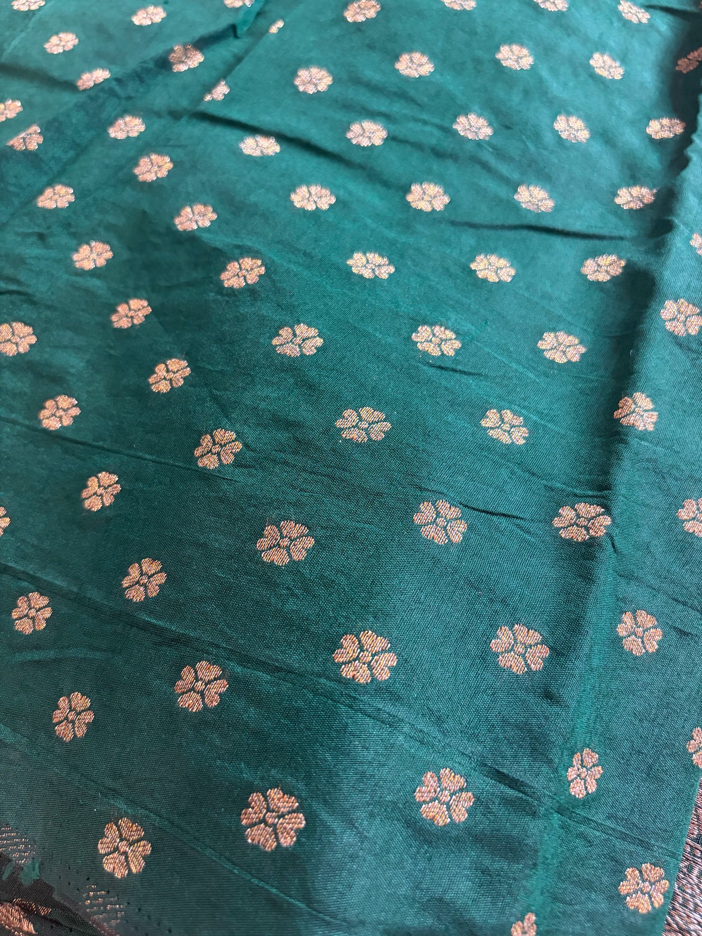 Maroon Semi Jute Silk Saree