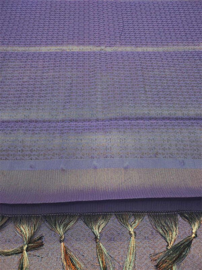 Lavender Premium Saree with Golden Zari